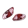 4Pcs Transparent Epoxy Resin Butterfly Wings Pendants RESI-C057-03B-2