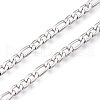 304 Stainless Steel Figaro Chain CHS-M003-12P-C-1