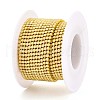 Iron Rhinestone Cup Chains CH-T006-05B-10-2