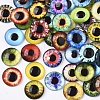 Flat Back Glass Cabochons GGLA-R023-10mm-01-2