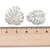 Brass Stud Earring Findings KK-Z099-04P-03-3