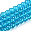 Transparent Glass Beads Strands GLAA-T032-T6mm-06-1