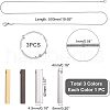 Unicraftale DIY Rectangle Pendant Necklace Making Kits DIY-UN0003-52-3