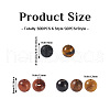 Kissitty 300Pcs 6 Style Beads Jewelry Making Finding Kit DIY-KS0001-32-4
