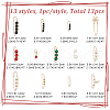 ARRICRAFT 1 Set Resin Beaded Brooch JEWB-AR0001-14-2