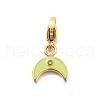 304 Stainless Steel Enamel Pendant Decoration STAS-L283-47G-2