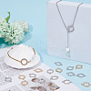 60Pcs 2 Colors Alloy Crystal Rhinestone Connector Charms FIND-HS0001-21-5