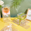 Folding Transparent PET Tea Storage Boxes CON-WH0106-08D-5