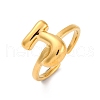 304 Stainless Steel Open Cuff Rings for Women RJEW-M060-01G-10-4