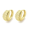 Brass Hoop Earrings EJEW-L211-011D-G-1