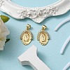 Brass Pendants ZIRC-YW0001-01-5
