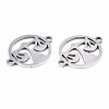 Non-Tarnish 201 Stainless Steel Link Connectors STAS-S110-114P-2