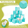 Square Kraft Paper Necklace Earring Storage Gift Boxes CON-WH0095-90B-02-4