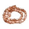Natural Sunstone Beads Strands G-P568-C19-01-3