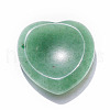 Mother's Day Gifts Natural Green Aventurine Heart Worry Stone for Reiki Balancing PW-WG62388-04-1