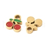 304 Stainless Steel Enamel Charms STAS-R168-02A-G-2