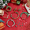   about 1510pcs Christmas Theme DIY Bracelet Making Kit DIY-PH0022-59-5