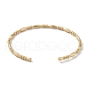 Ion Plating(IP) 304 Stainless Steel Cuff Bangles for Women BJEW-Z078-06G-3