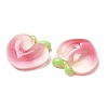 Translucent Resin Fruit Cabochons RESI-G072-03B-2