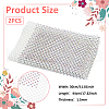 MAYJOYDIY US Iron on Polyester Mesh Ornament Accessories DIY-MA0003-30A-2