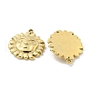 PVD Vacuum Plating 304 Stainless Steel Pendants STAS-L278-82G-2