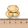304 Stainless Steel Adjustable Cuff Rings RJEW-S629-05G-5