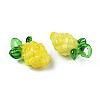 Handmade Bumpy Lampwork Pendants X-LAMP-S194-024-3
