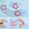 SOFPLATE 30Pcs UV Plating Opaque Acrylic Beads Frames PACR-SP0001-03-6