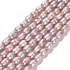 Natural Cultured Freshwater Pearl Beads Strands PEAR-E016-128-1