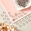 SOFPLATE 500Pcs 304 Stainless Steel Split Rings STAS-SP0001-66C-4