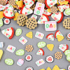 Handmade Polymer Clay Cabochons CLAY-N013-07-1