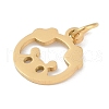 304 Stainless Steel Pendants STAS-L279-001G-10-2