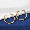 304 Stainless Steel Huggie Hoop Earrings EJEW-G272-02-20mm-G-6