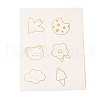 Rectangle with Bear Pattern Paper Candy Bags CARB-G007-03D-6