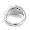 Unisex 304 Stainless Steel Finger Rings RJEW-K233-11B-P-2