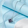 Tarnish Resistant 201 Stainless Steel Macrame Pouch Empty Stone Holder for Pendant Necklaces Making NJEW-JN04449-6