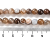 Natural Striped Agate/Banded Agate Beads Strands G-Z060-A01-A14-5