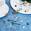 SUPERFINDINGS 18Pcs 18 Style Natural & Synthetic Mixed Gemstone Cabochons G-FH0001-45-2