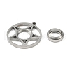 304 Stainless Stee Locket Pendants STAS-S132-04P-2