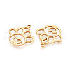 304 Stainless Steel Pendants STAS-N109-134G-2