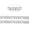 Tarnish Resistant 304 Stainless Steel Figaro Chain CHS-M003-12P-A-3