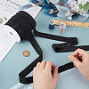 Olycraft 10 Yards 2-Row Plastic Snap Button Tape FIND-OC0003-85A-3