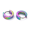 304 Stainless Steel Huggie Hoop Earrings EJEW-M284-30M-E-3