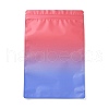 Two Tone Rectangle Plastic Zip Lock Gift Bags OPP-B006-01B-03-1