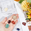 Beebeecraft Chakra Natural Mixed Gemstone Beads G-BBC0001-47-3