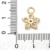 Brass Micro Pave Cubic Zirconia Pendants KK-I276-05G-02B-3