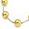 Rack Plating Brass Bib Necklaces for Women NJEW-C059-09G-05-2