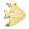Ion Plating(IP) 304 Stainless Steel Pendants STAS-P379-08C-G-1