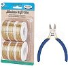 BENECREAT Round Aluminum Wire AW-BC0003-32D-1.2mm-1