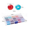 450Pcs 15 Colors Round Imitation Gemstone Acrylic Beads OACR-YW0001-19-3